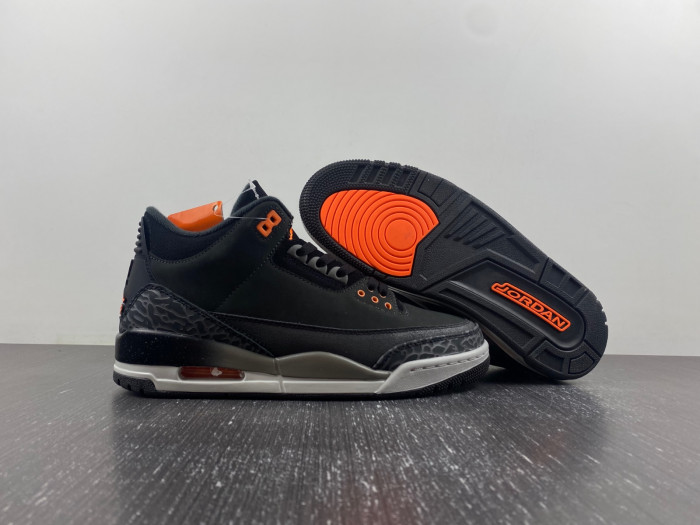 air jordan 3 grey orange ct8532-060