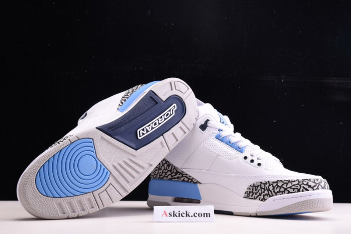 air jordan 3 retro unc (2020) ct8532-104