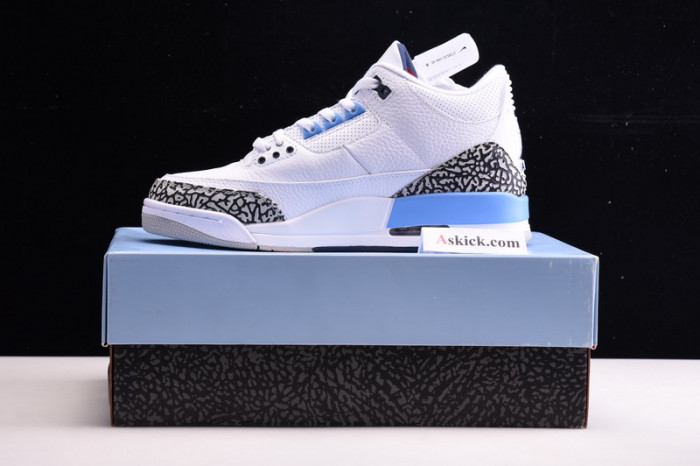 air jordan 3 retro unc (2020) ct8532-104