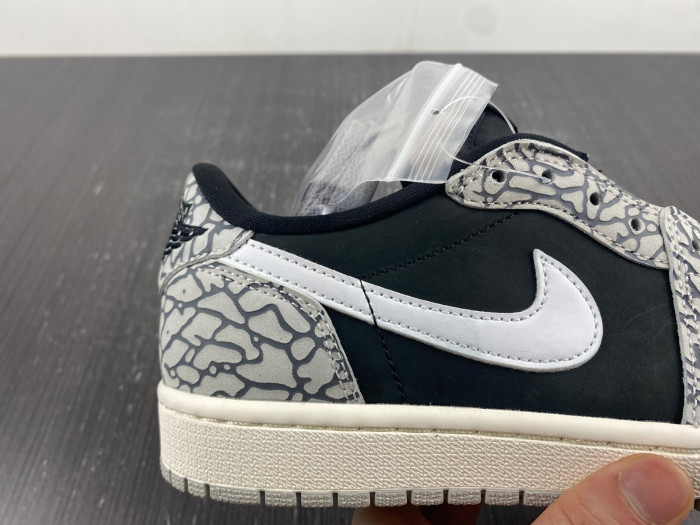 air jordan 1 retro low og black cement cz0790-001