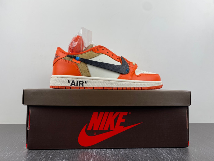 off white x air jordan 1 travis scott low top cz0790-113