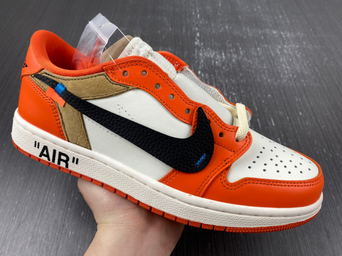 off white x air jordan 1 travis scott low top cz0790-113