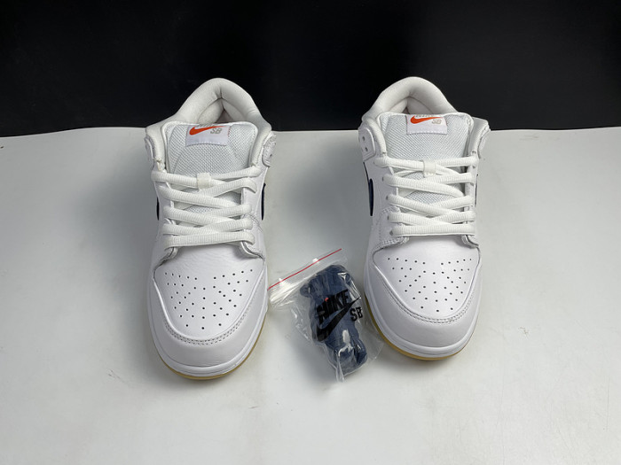 nike sb dunk low orange label white navy cz2249-100