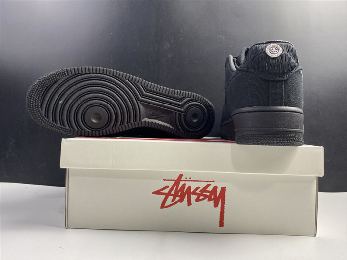 nike air force 1 low stussy black cz9084-001