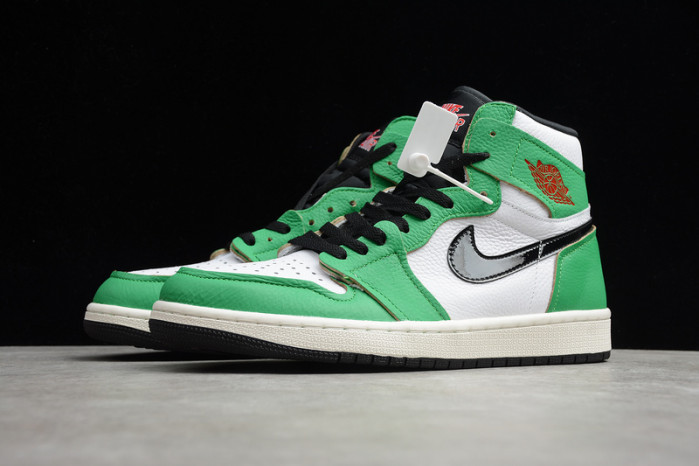 air jordan 1 retro high lucky gree db4612 -300