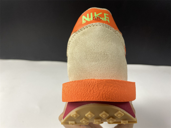 nike ldwaffle clot sacai net orange blaze dh1347-100