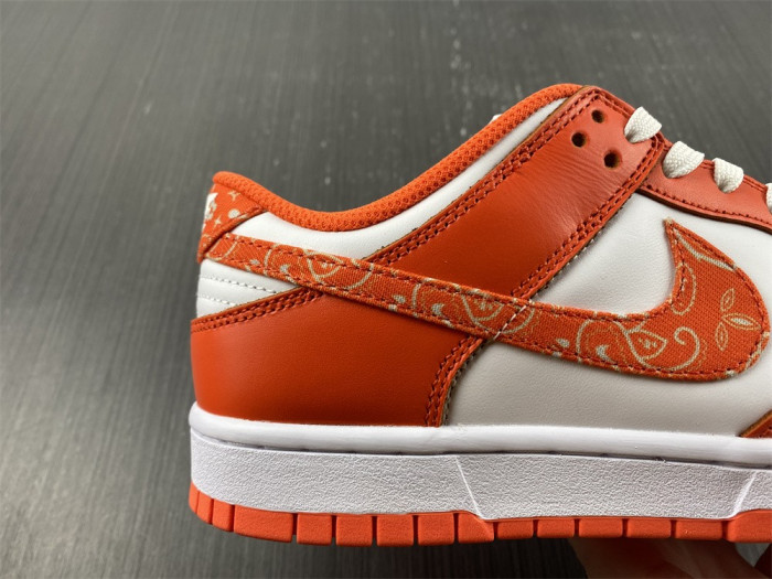 nike dunk low essential paisley pack orange dh4401-103
