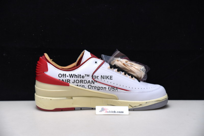 of x air jordan 2 retro low sp white red dj4375-106
