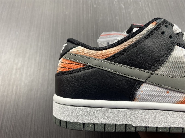 nike dunk low graffiti black red dm0108-001