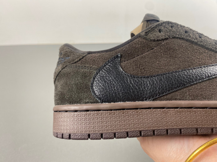 travis scott x air jordan 1 low og “velvet brown” dm7866-202.