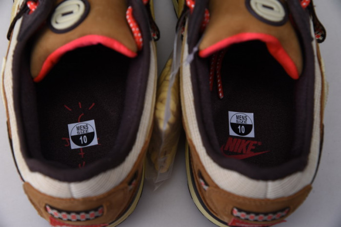 travis scott x nike air max 1 wheat do9392-701