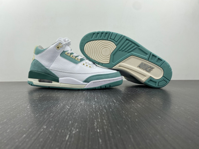 air jordan 3 white green dt8532-130