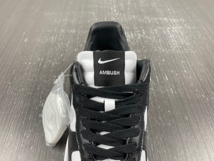 ambush x nike air force 1 low black white dv3464-007