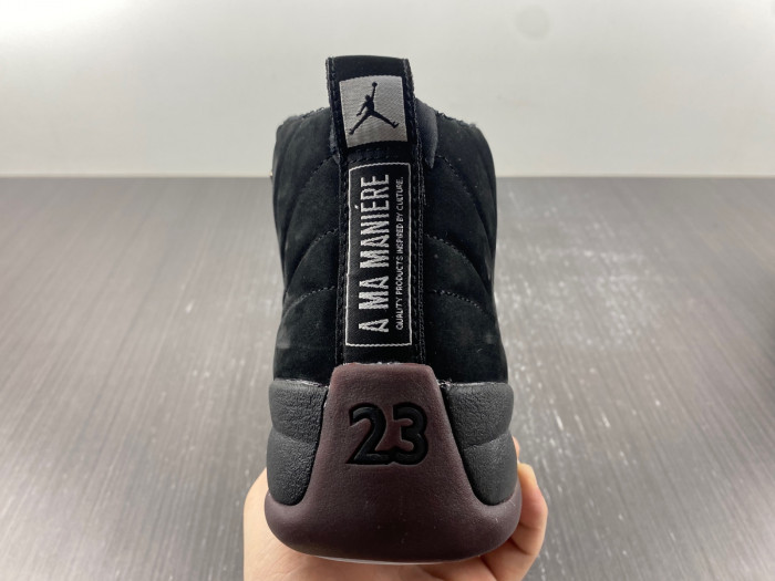 air jordan 12 retro a ma maniére black dv6989-001