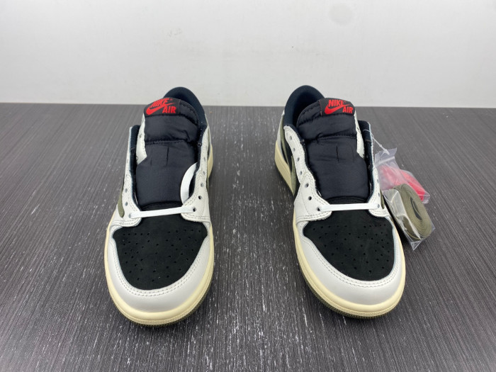 travis scott x air jordan 1 low og “olive” dz4137-106