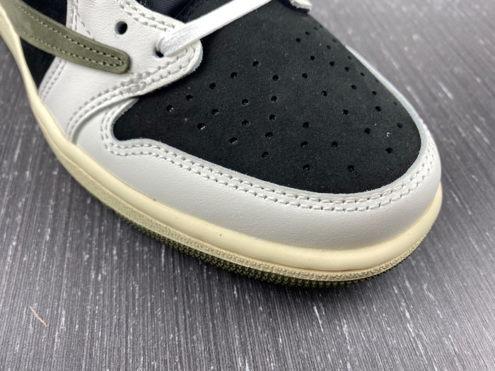 travis scott x air jordan 1 low og “olive” dz4137-106