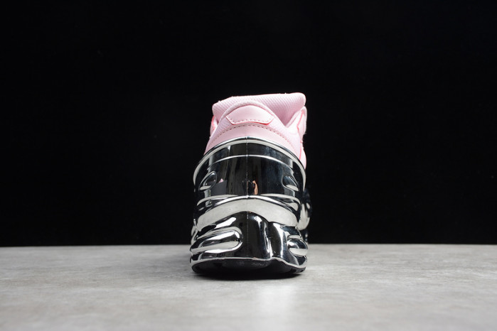 a*d*das ozweego raf simons clear pink silver metallic ee7947
