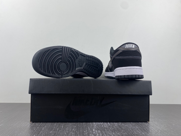 nike dunk low airbrush black fd6923-001