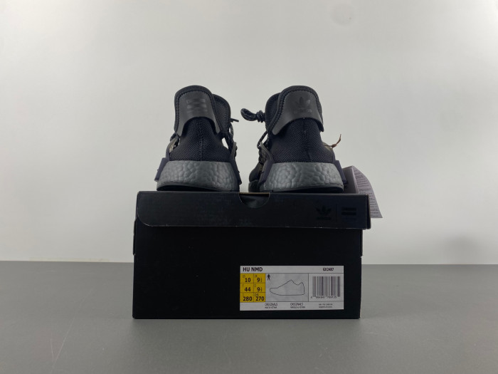 a*d*das nmd hu pharrell human race triple black pack gx2487