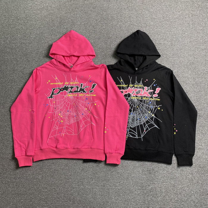 sp5der p*nk v2 hoodies