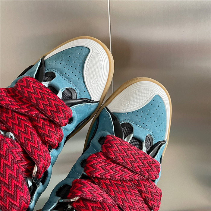 lanv1n leather curb sneakers