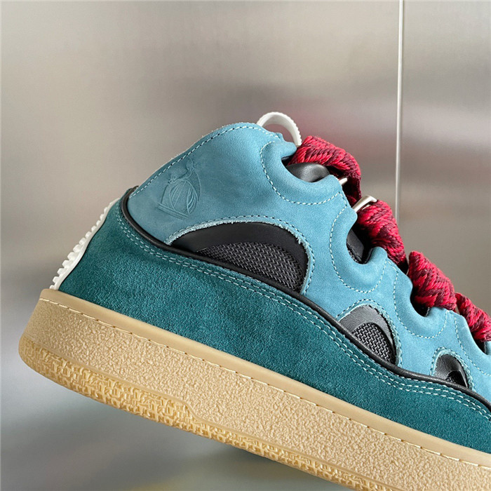 lanv1n leather curb sneakers