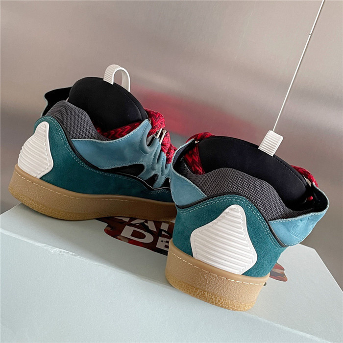 lanv1n leather curb sneakers