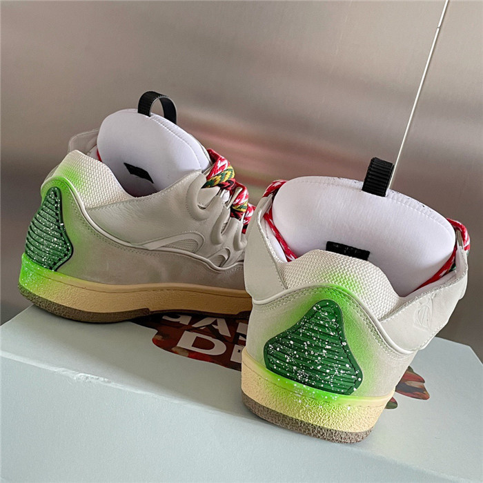 lanv1n leather curb sneakers