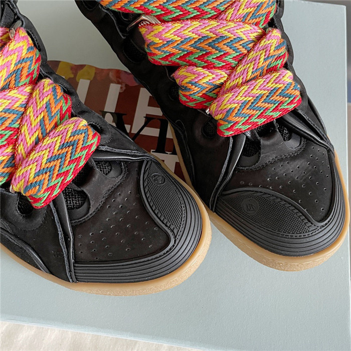 lanv1n leather curb sneakers