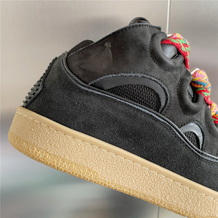 lanv1n leather curb sneakers