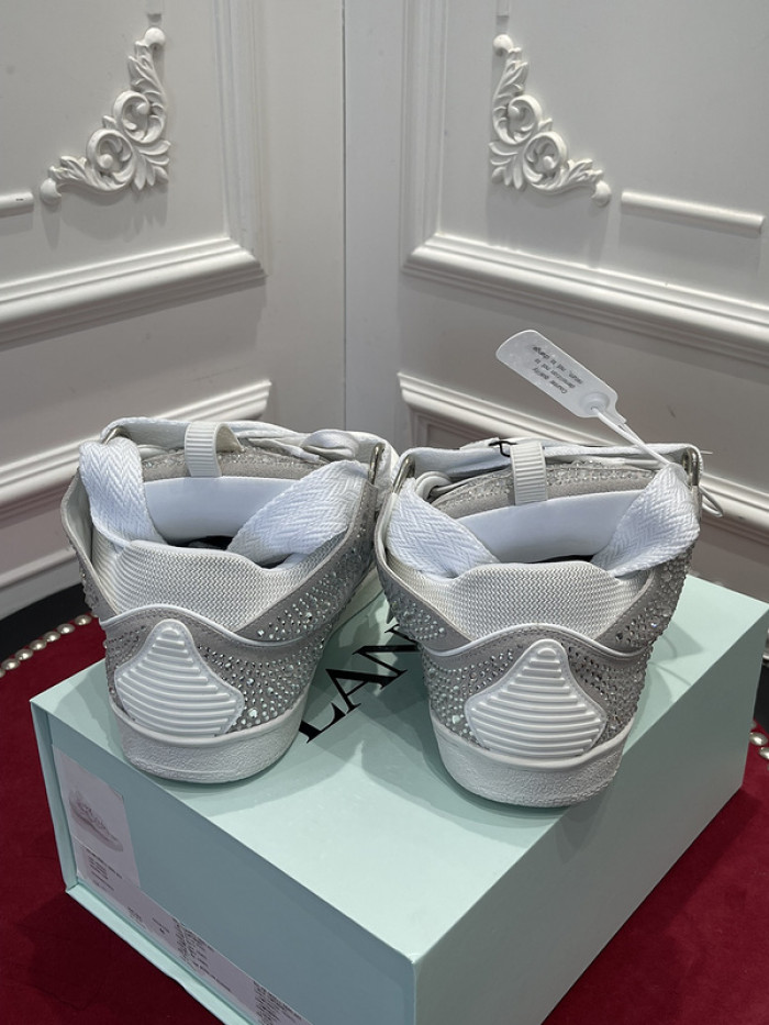 lanv1n leather curb sneakers