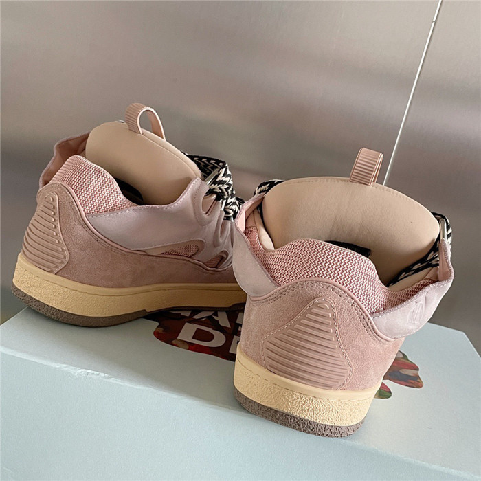 lanv1n leather curb sneakers