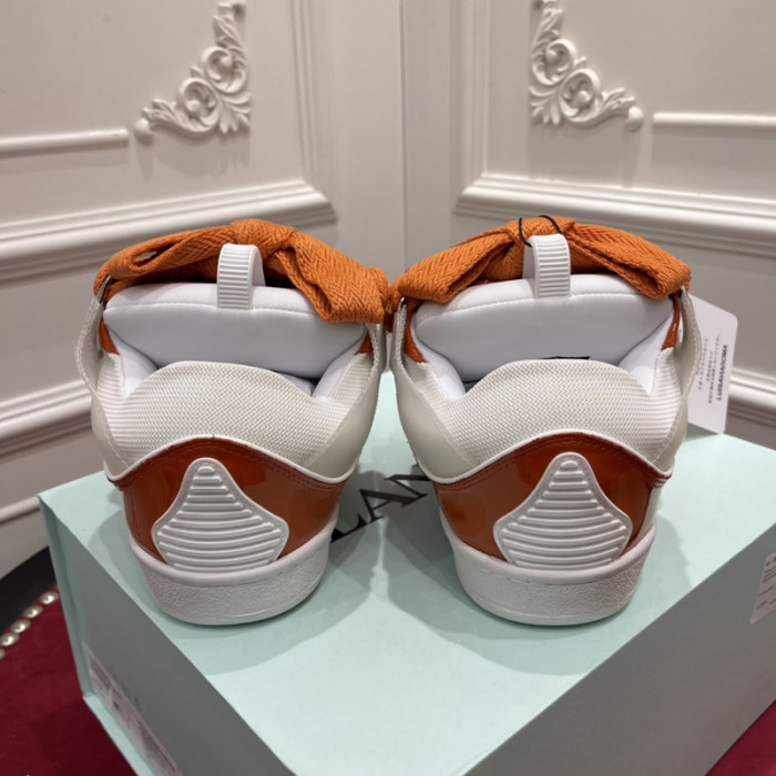 lanv1n leather curb sneakers