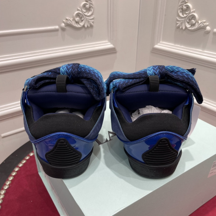 lanv1n leather curb sneakers