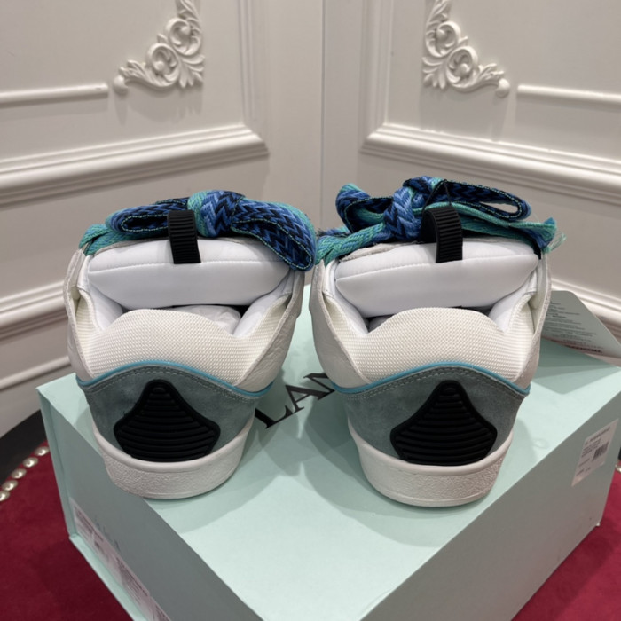 lanv1n leather curb sneakers