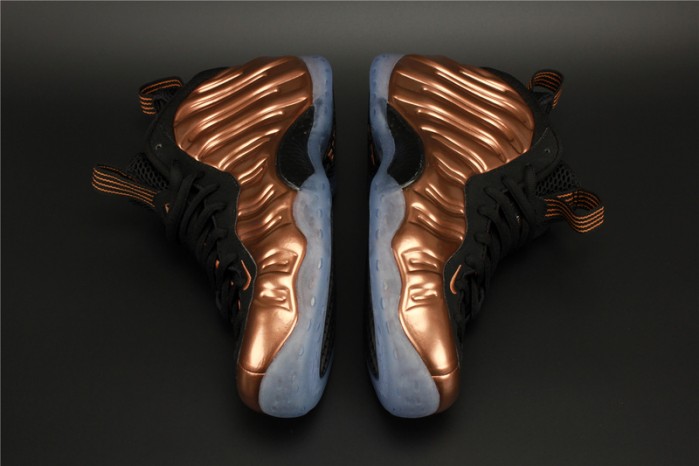 nike air foamposite one “copper” black/ metallic mens 314996-007