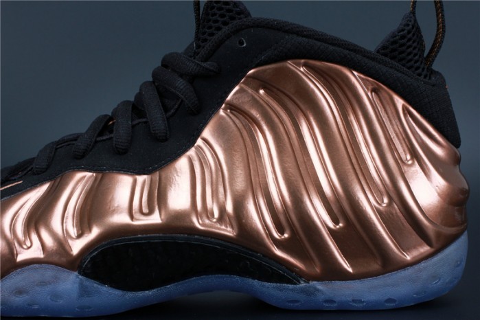 nike air foamposite one “copper” black/ metallic mens 314996-007