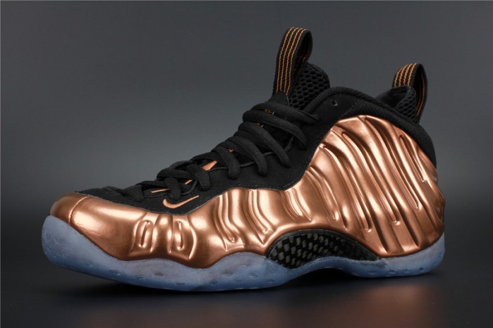 nike air foamposite one “copper” black/ metallic mens 314996-007