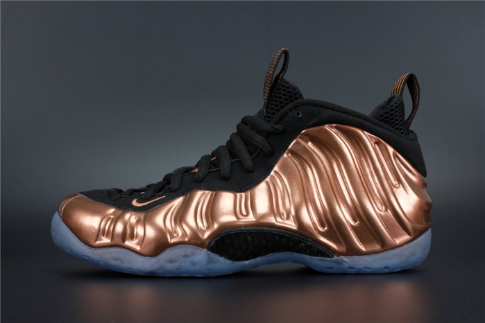 nike air foamposite one “copper” black/ metallic mens 314996-007
