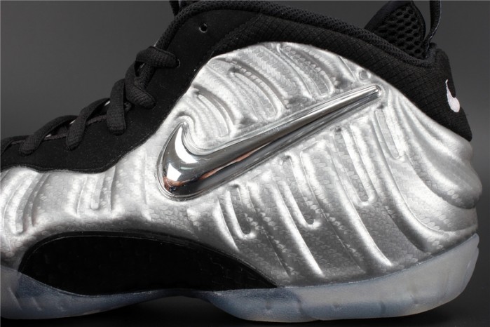 nike air foamposite pro prm “silver surfer” metallic silver mens 616750-004