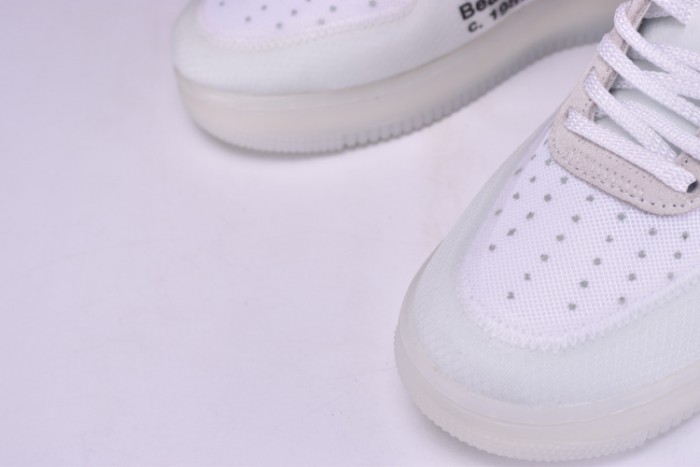 of x nike air force 1 low all white ao4606-100