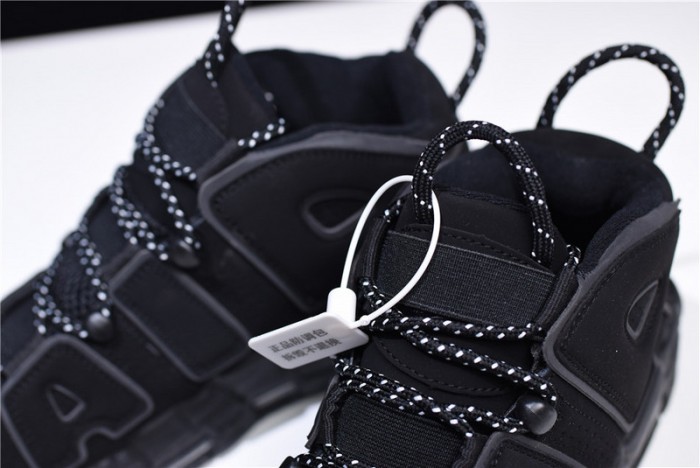 nike air more uptempo black reflective 414962-004