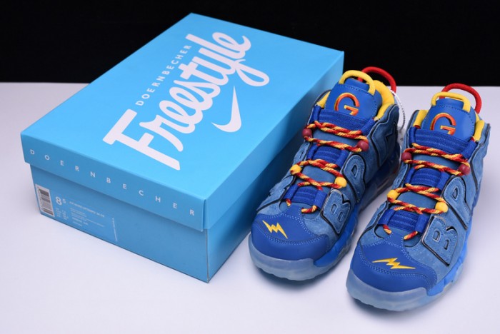 nike air more uptempo doernbecher blue jay mens ah6949-446