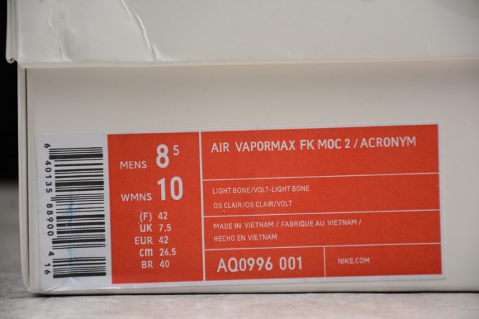 nike air vapormax moc 2 acronym light bone aq0996-001