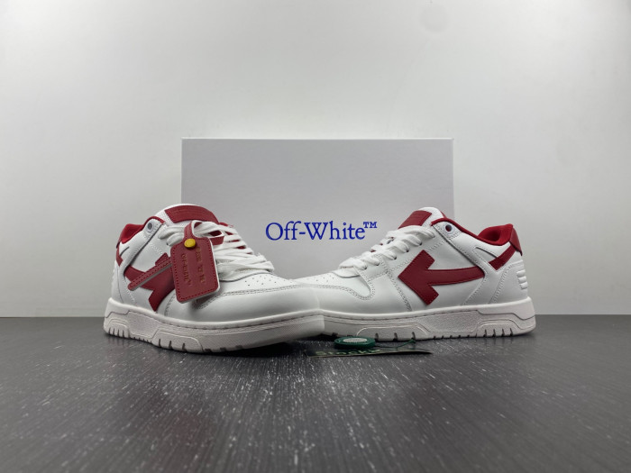of-white out of office low-top sneakers